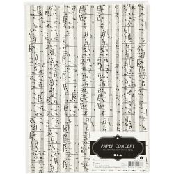 Kraft papier met print