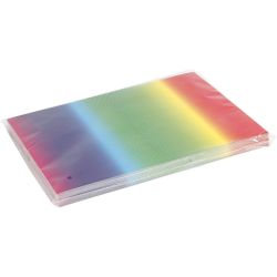 Regenboogkleurig karton