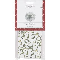 Étoile en sac en papier