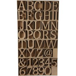 Houten letters