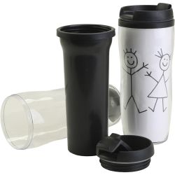 Thermo mok met deksel