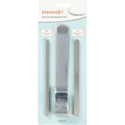 Outil de flexion et bandes métalliques pour bracelet