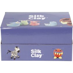 Silk Clay&reg;, neon kleuren, standaardkleuren, 12 set/ 1 doos