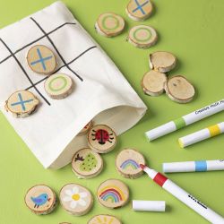 Mini Hobbyset Tekenen, Geheugenspel en drie op een rij, diverse kleuren, 1 doos