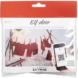 Mini Hobbyset Kabouterdeur, Wasgoed, 1 doos
