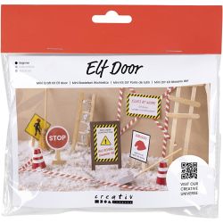 Mini Hobbyset Kabouterdeur, In aanbouw, 1 doos
