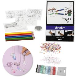 Kit - Sieraden maken met kralen en krimpfolievellen