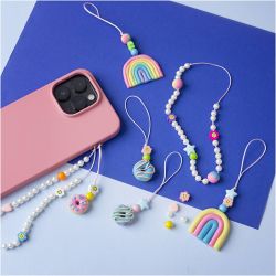 Mini Hobbyset Boetseren, Mobiele bedel, diverse kleuren, 1 doos