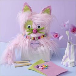 Hobbyset Naaien, Kat, diverse kleuren, 1 doos