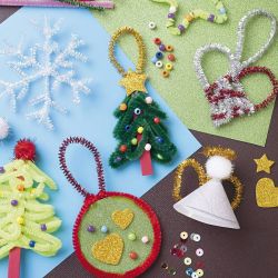 Groepsset Kleurrijke Kerst