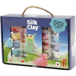 Silk Clay&reg; Set, diverse kleuren, 1 set