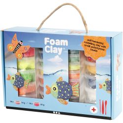 Foam Clay&reg; Cadeaudoos, diverse kleuren, 1 set